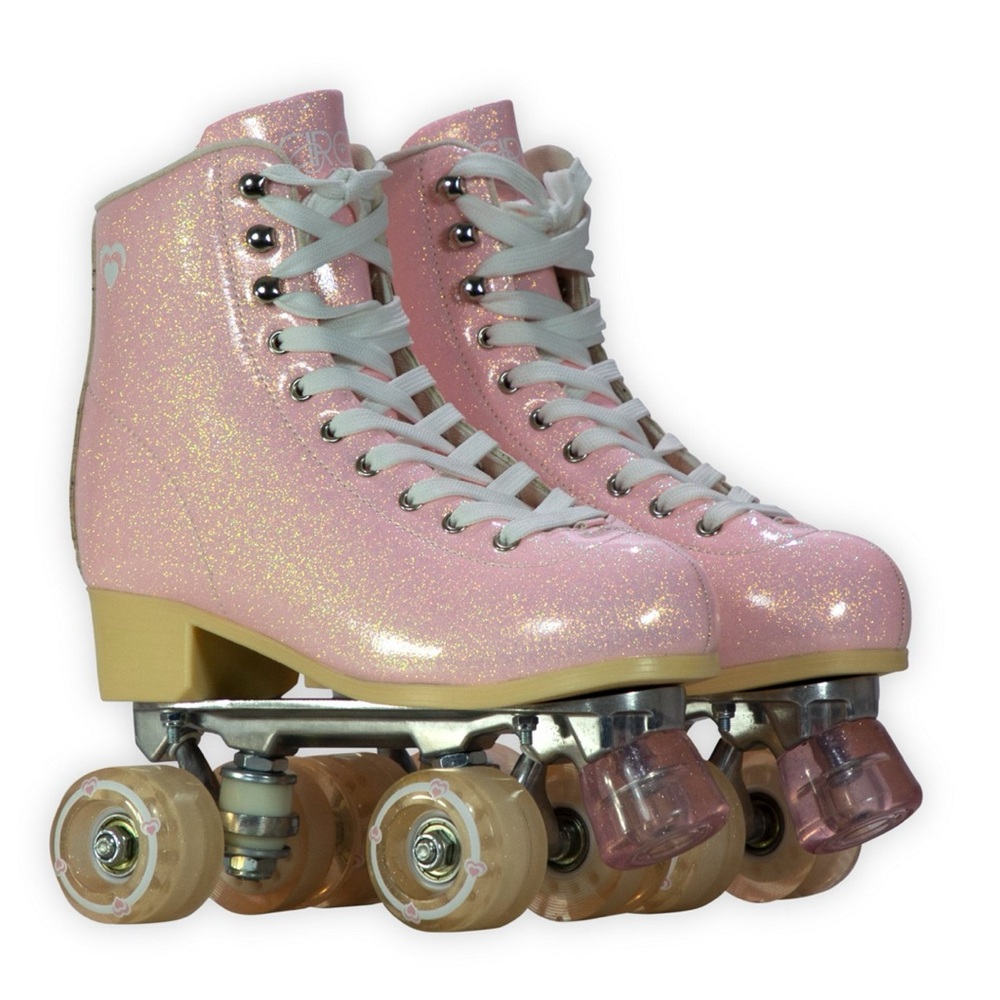 Circle Society Pink Quad Roller Skates